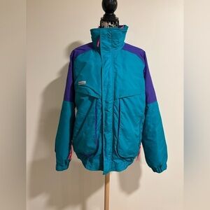 Vintage Columbia Puffer Jacket 2 in 1​​​​​​​